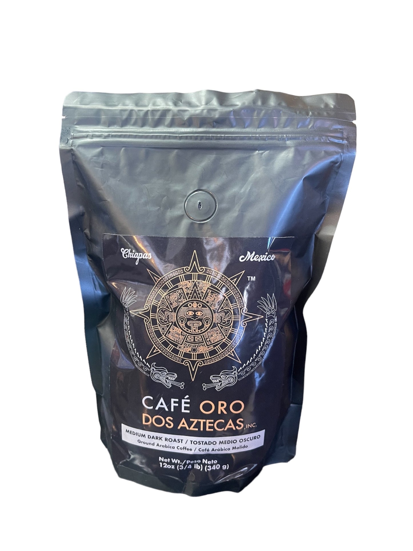 Mexico Chiapas - 12 Oz. MEDIUM/DARK Roast.