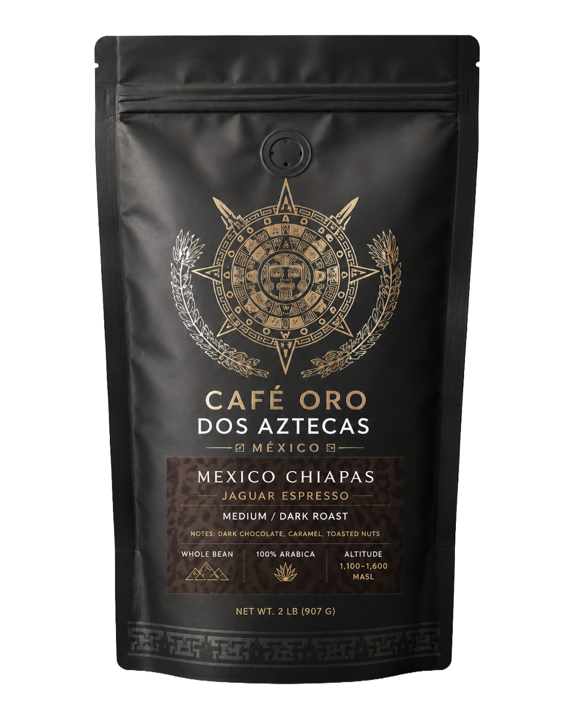 Mexico Chiapas, “JAGUAR ESPRESSO” 12 oz. Dark Roast