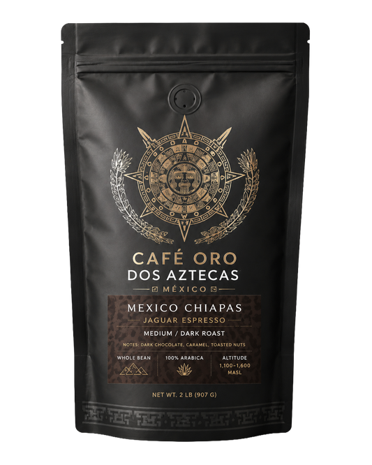 Mexico Chiapas, “JAGUAR ESPRESSO” 12 oz. Dark Roast